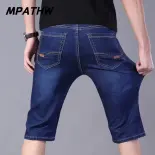 MPATHW  Quần Short Bò Nam Quần Lửng Instagram Thịnh Hành Phong Cách Nhật Bản