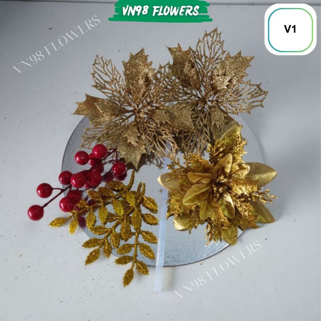Set Trang Trí Tết Tháp Bánh Tết Trang Trí Tháp Nước Ngọt - VN98 Flowers