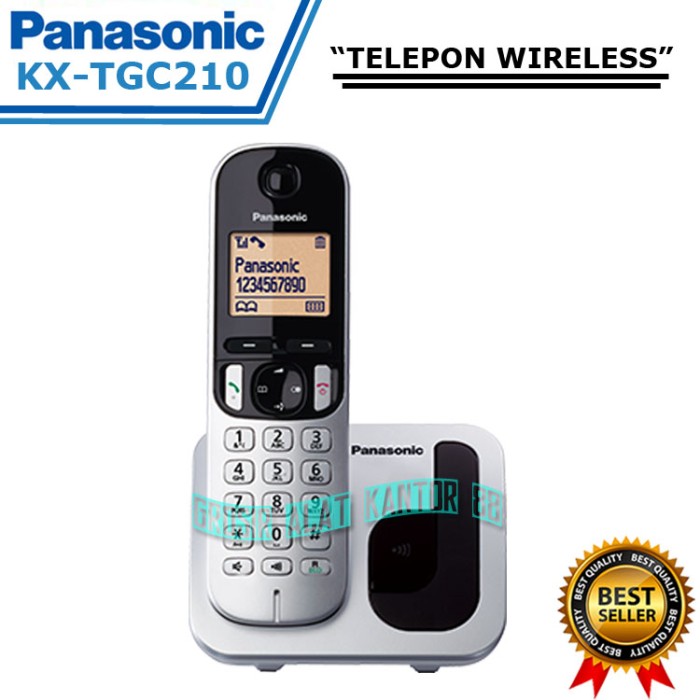 PANASONIC KX-TG1611 - PESAWAT TELEPON RUMAH WIRELESS CORDLESS KANTOR-Shelishop13 Harga  880,000 Ringgit*Penghantaran Percuma