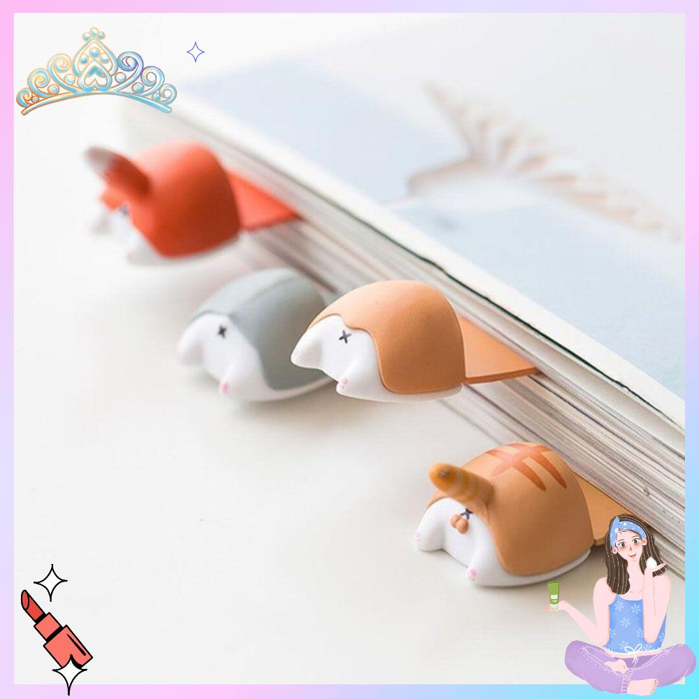 gvgsx9n 1 CÁI Quà Tặng Mèo Tự Làm Văn Phòng Phẩm Phim Hoạt Hình Phong Cách Động Vật Đồ Dùng Học Tập Đánh Dấu Sách Ass Bookmarks