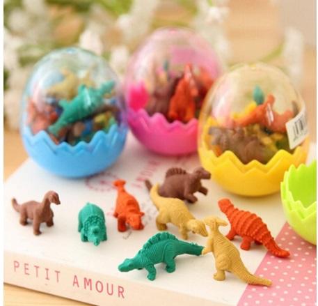 24 INDIVIDUALLY WRAPPED MINI FASHION MAKEUP and TOYs ERASERS PARTY FAVORS NEW