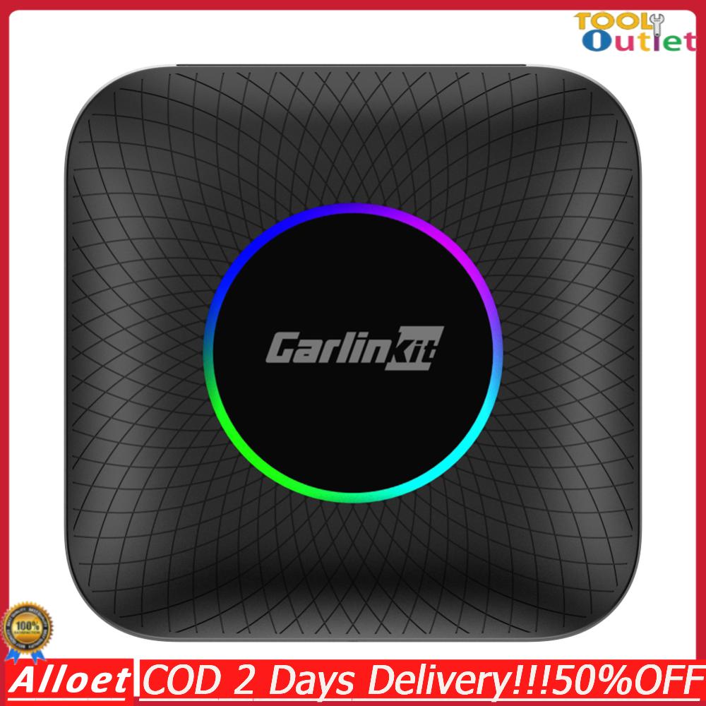 Wireless Carplay Android Auto AIกล่องทีวีบลูทูธอัจฉริยะโมดูลWiFi 2.4 + 5G Android 13.0 8 + 128GB/4 + 64GB ราคา 4,299 บาท*ส่งฟรี