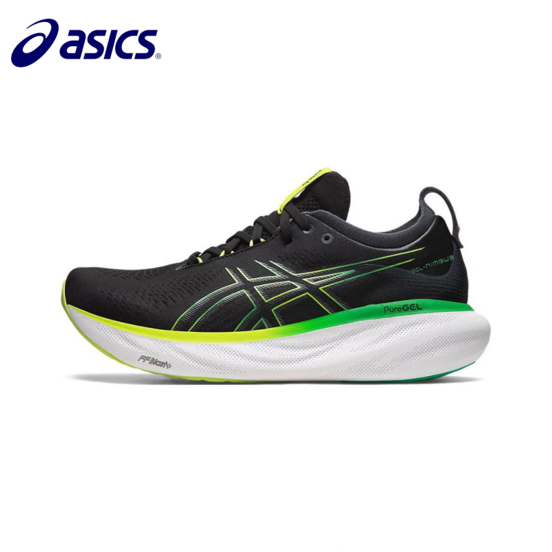 Asics New N25 2023 gel nimbus 25 Men's and Women's Breathable Elastic Running Shoes Lightweight Cushioning Sports Shoes