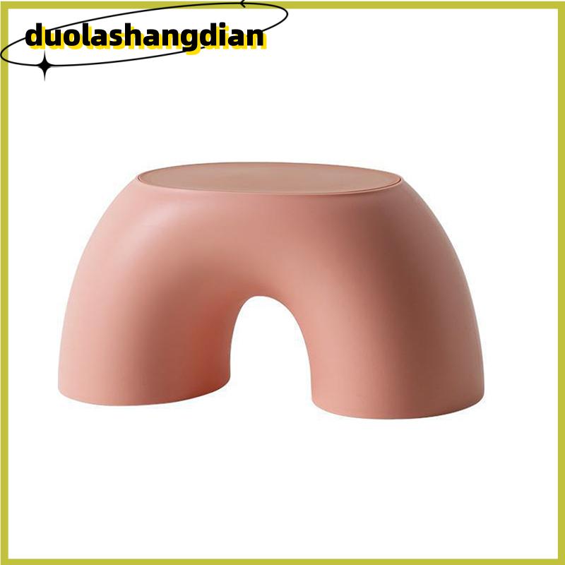 [Duola] Phân Nhựa Cầu Vồng Hình Dạng Ghế Chân An Toàn Trẻ Em Bước Ghế Phân Cho Phòng Khách Đồ Nội Thất Trong Nhà Trẻ Em Phân Đồ Chơi - 2