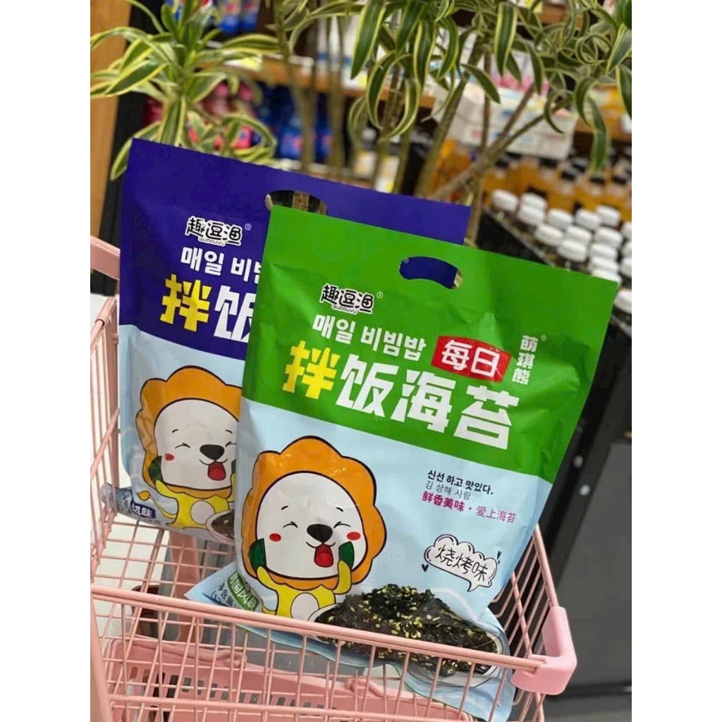 Rong biển khổng lồ KK gói 128gr rắc cơm, trộn cơm