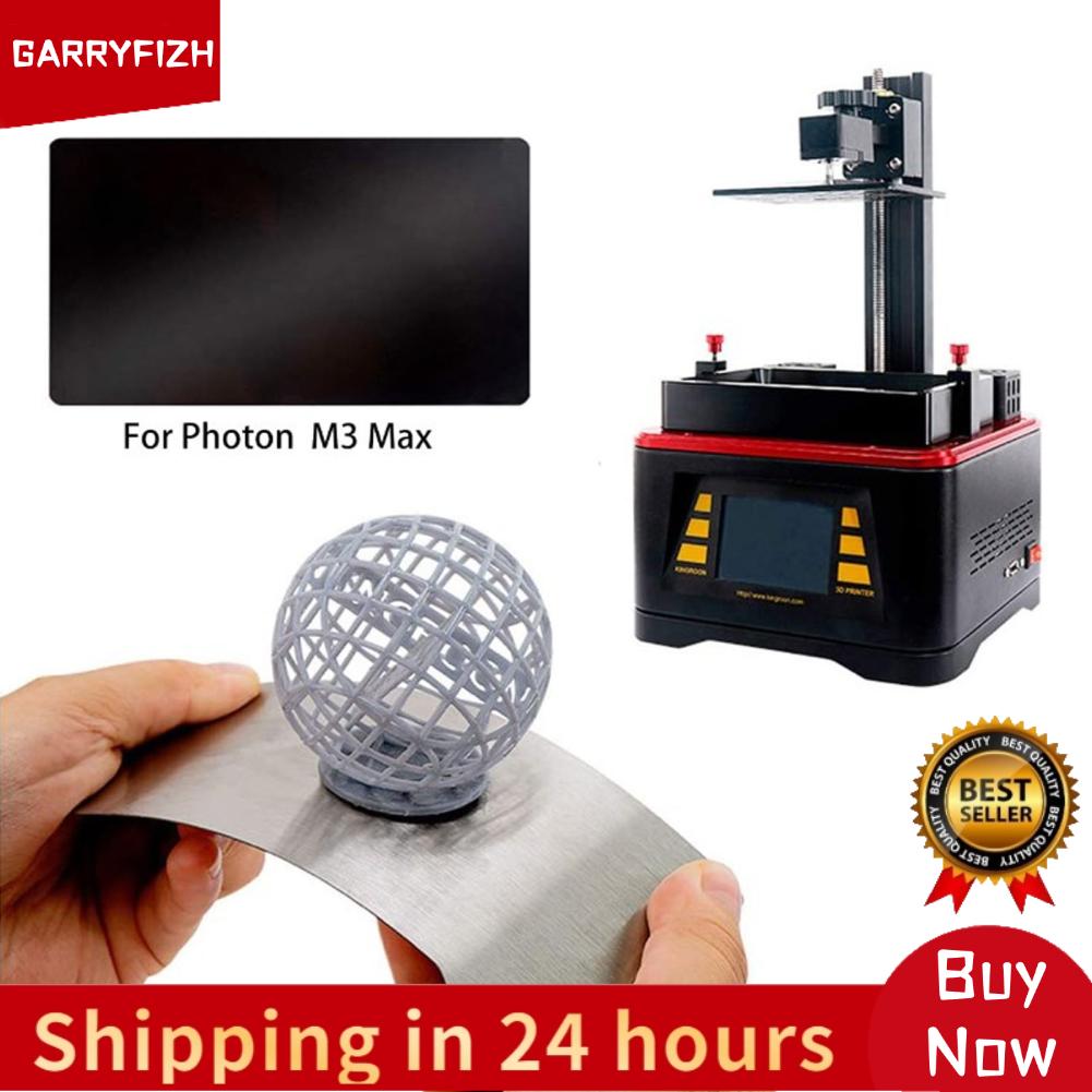 GARRYFIZH เครื่องพิมพ์ 3D สำหรับการก่อสร้างแพลตฟอร์มเหล็กแม่เหล็กสำหรับโฟตอน M3 แพลตฟอร์มการพิมพ์แบบยืดหยุ่นที่ได้รับการแปรงเพื่อให้ได้ผลลัพธ์ที่ยอดเยี่ยม ราคา 542 บาท*ส่งฟรี