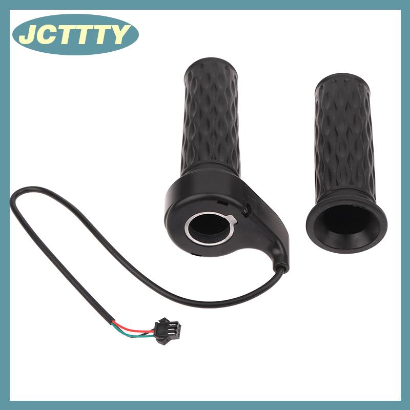 JCTTTY 1 cặp Xe đạp điện ga xe đạp tốc độ ga Grip Wearable gia tốc xử lý Grip cho tay lái