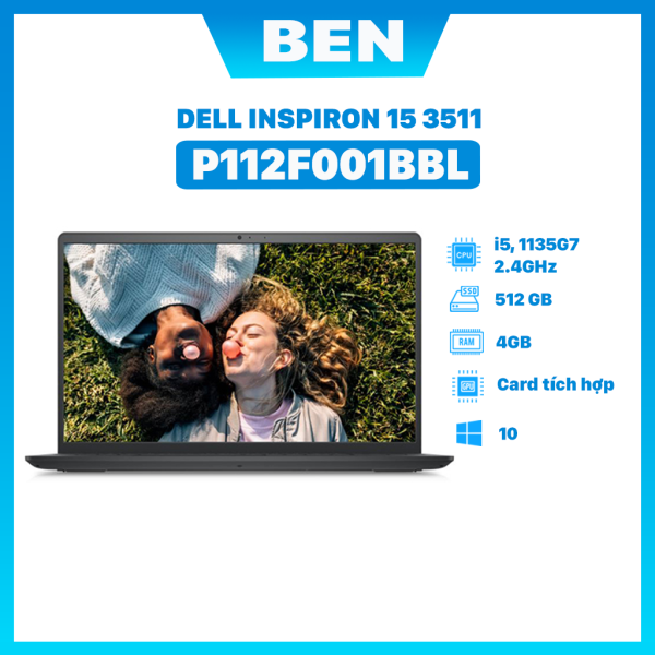 Bảng giá Laptop Dell Inspiron N3511B (P112F001BBL) (i5 1135G7/4GB RAM/512GB SSD/15.6 inch FHD/Win10+Office/Đen) - Hàng chính hãng Phong Vũ