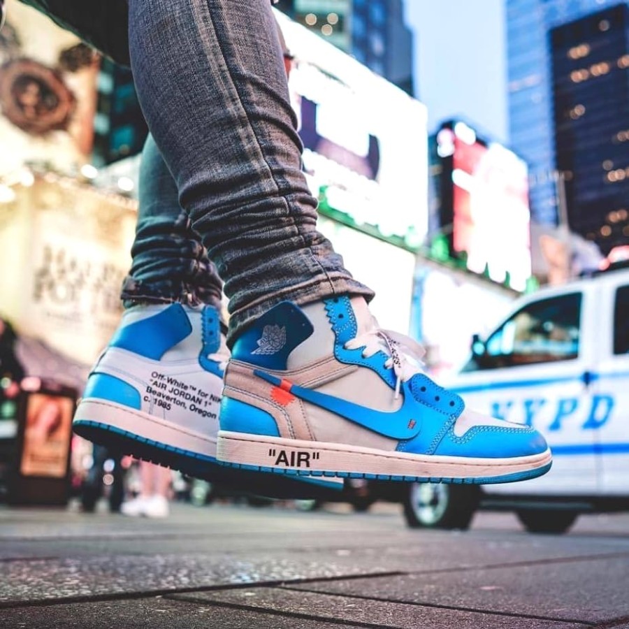 Jual Jordan Off White Blue Terbaru - May 2022 | Lazada