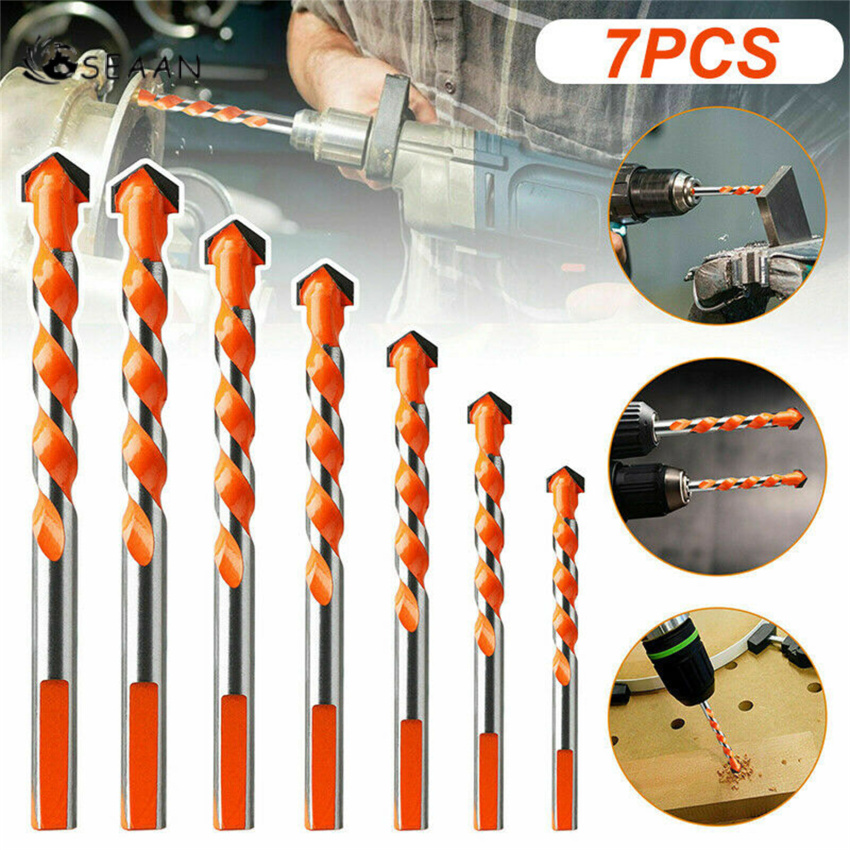 3-12mm đa chức năng Khuyên tai tam giác bit kim cương Bộ máy khoan gạch gốm gạch bê tông gỗ thủy Tinh Đấm cưa lỗ kim loại dril