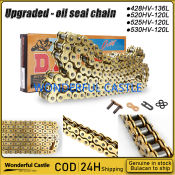 DID Oring Motorcycle Chain - Universal 428-530, 120-136 Links