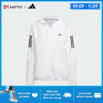 adidas Chạy Áo Gió Chạy Bộ Có Mũ Own the Run Nữ trắng HB9369