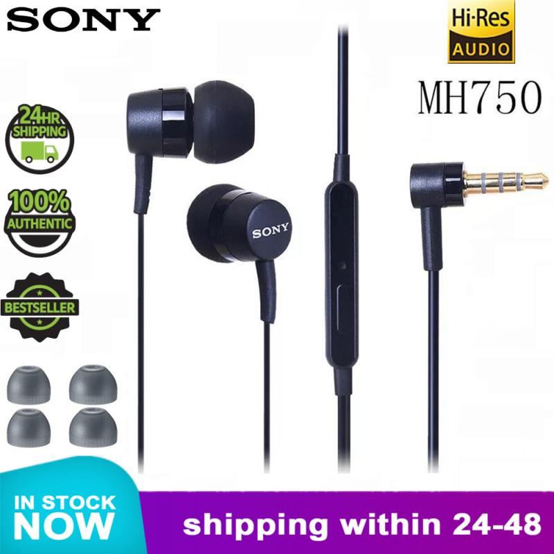 100% Original SONY MH750 in Ear earphone BASS Subwoofer xperia series earbuds for sony Z 1 2 3 xiaomi huawei samsung Singapore