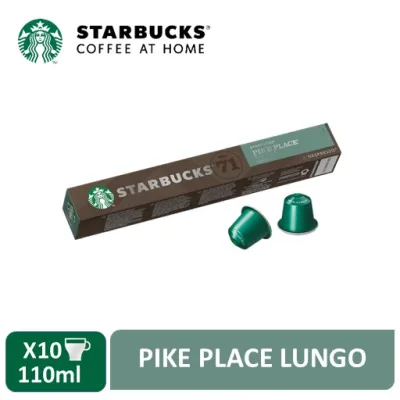 Starbucks Pike Place Lungo by NESPRESSO Coffee Capsules / Coffee Pods 10 Servings [Expiry Apr 2022]