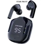 STAR FRUIT Tai nghe không dây Bluetooth air3 với chức năng giảm tiếng ồn và màn hình hiển thị kỹ thuật số, pin siêu dài