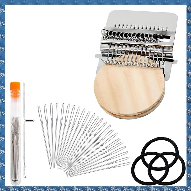 Knit Patch Kit Darning Mini Portable Knitpatch for Mending Jeans Socks &amp Clothes DIY Weaving Arts