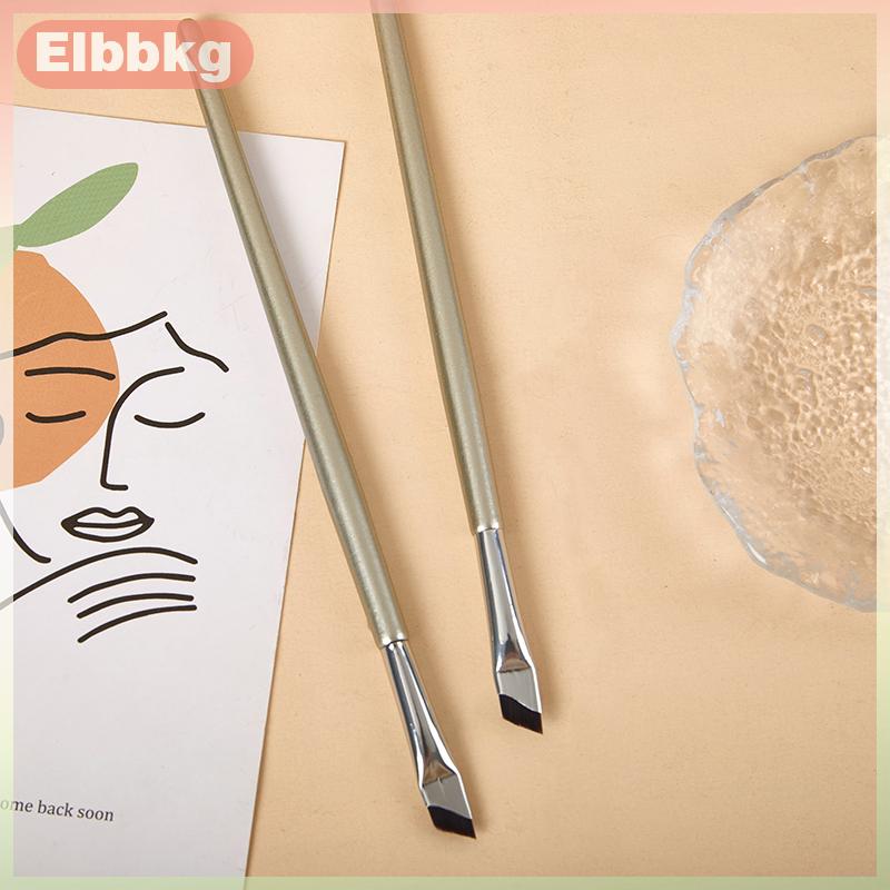 Elbbkg 1Pc Upgrade Blade Eyeliner Brush Ultra Thin Fine Angle Flat Eyebrow Brush Under The Eyes Place Precise Detail Brush