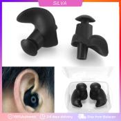 Waterproof Silicone Swimming Earplugs for Kids and Adults