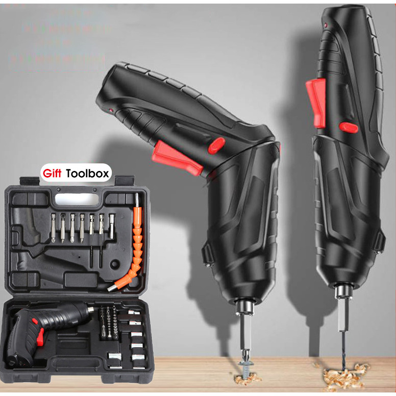 Bộ máy khoan điện không dây,máy khoan điện không dây tua vít điện, pin lithium, máy khoan mini ,tua vít pin , 3,6V, 1800mah