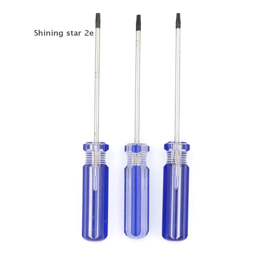 Shining star 2e Tuốc nơ vít chống nhiễu T8/T9/T10 mới tháo gỡ trình điều khiển Torx an toàn cho Xbox PS3