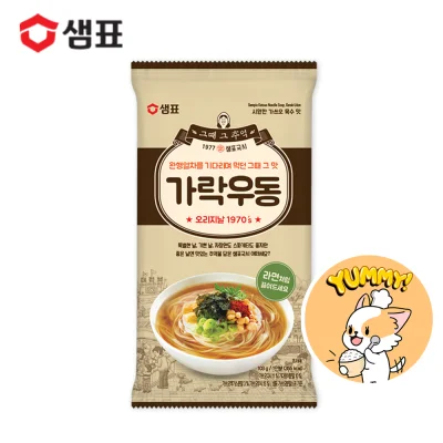 [SEMPIO] Katsuo Noodles Soup, Garak-Udon 103g / Kalguksu / Korea Guksu / korea food / k-food / korean food / noodle soup / korea noodle soup / korean noodle