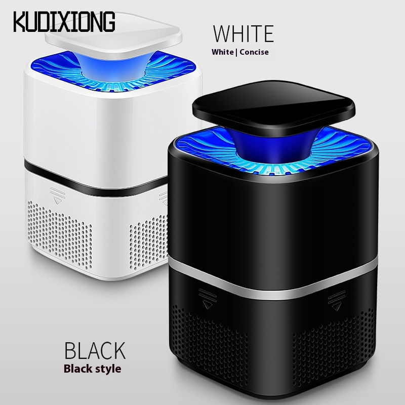 Kudixiong Đèn diệt muỗi tạo tác phòng ngủ gia đình chống muỗi điện tử trong nhà muỗi hút câm diệt muỗi pin vợt