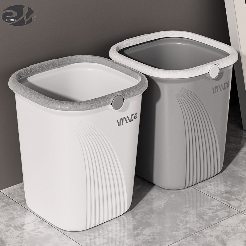 Household trash can Nordic wind pressure circle bathroom hotel hotel hotel kitchen guest room paper basket round trash can ราคา 133 บาท*ส่งฟรี
