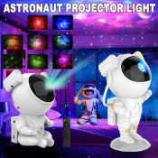 MONQIQI LED Galaxy Projector Lamp with Remote Control, Astronaut Theme