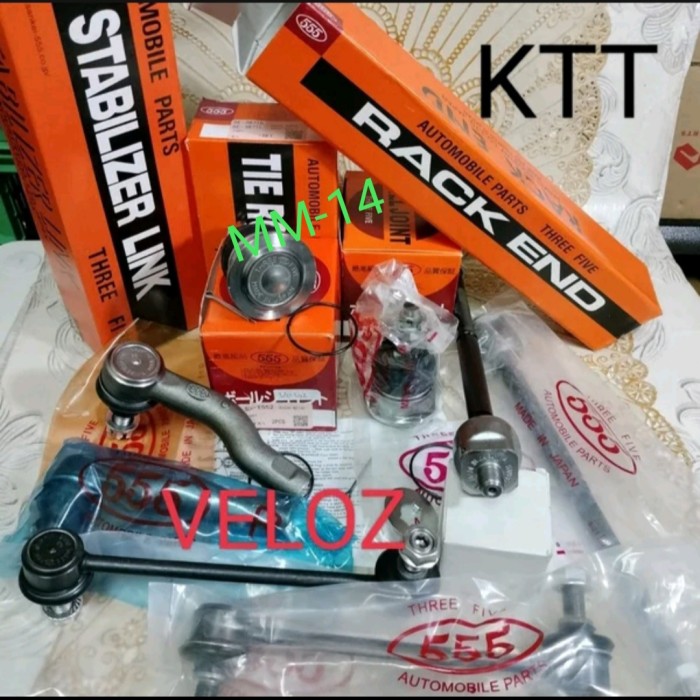 PROMO- PAKET KAKI" ALL NEW AVANZA XENIA VELOZ 555 JAPAN TIEROD BALL JOINT DLL - DerilStore5 Giá 1,840,000 Đồng*Miễn phí vận chuyển