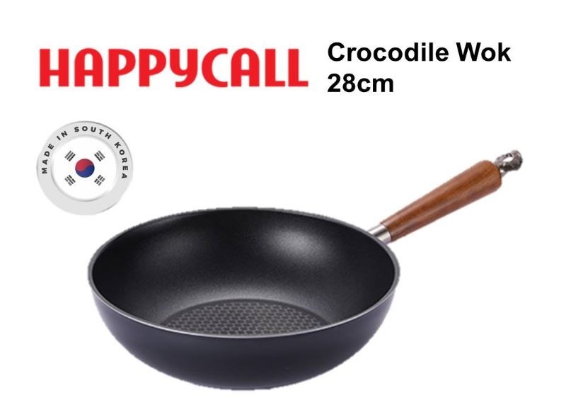 Crocodile IH 28CM GRAPHENE WOK HAPPYCALL Singapore