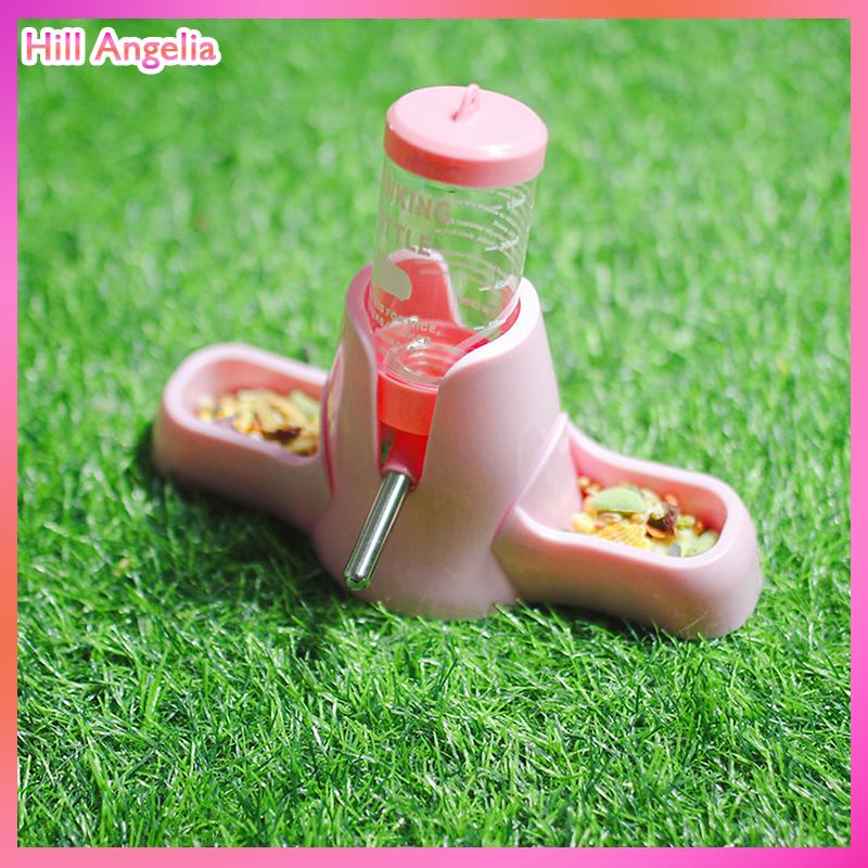 [Hill Angelia] Hamster chai nước động vật nhỏ phụ kiện tự động cho ăn thiết bị thực phẩm container Pet uống chai - 6