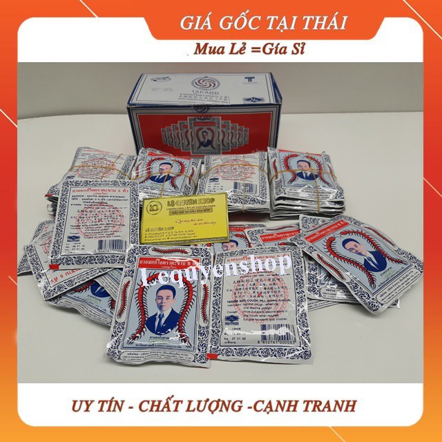 Kẹo Ngậm Ho Con Rết TAKABB Thái Lan ho và viêm họng