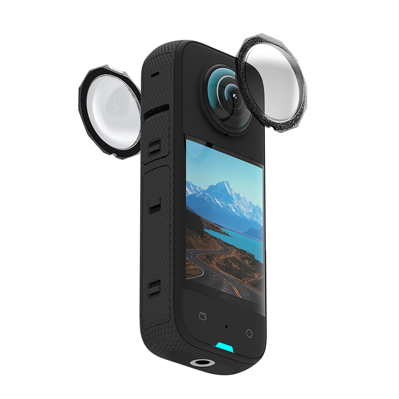 Cho insta360 X3 Stick-on vòng bảo vệ ống kính máy ảnh của điện thoại thể thao bảo vệ phụ kiện máy ảnh