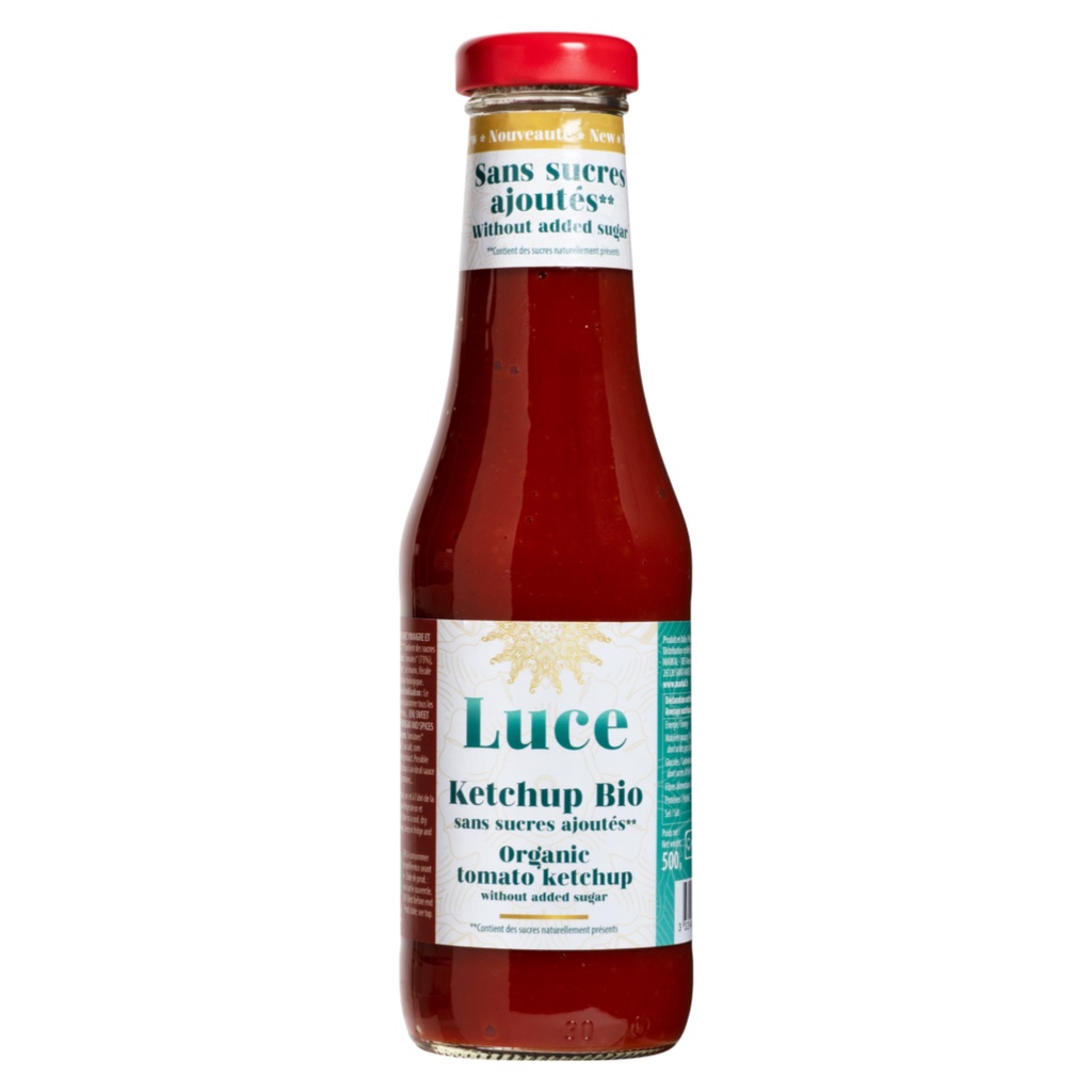 Tương Cà Chua Hữu Cơ, Organic Tomato Ketchup 500g - LUCE