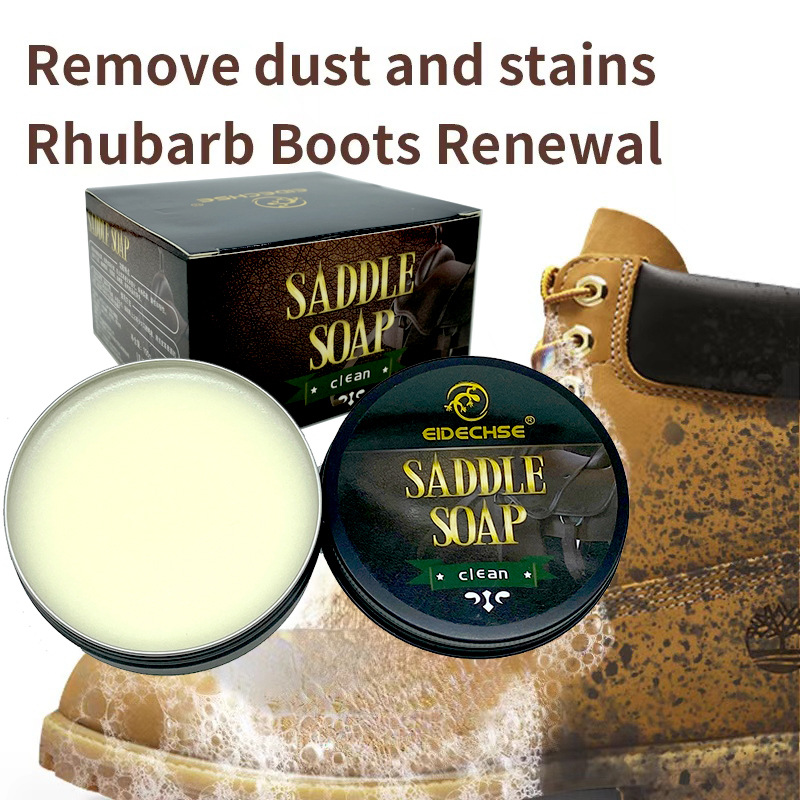 Timberland Big Yellow Boots Saddle Soap Oil Wax Skin Soap Crazy Horse Skin Cleaning Balm Soap Kick N