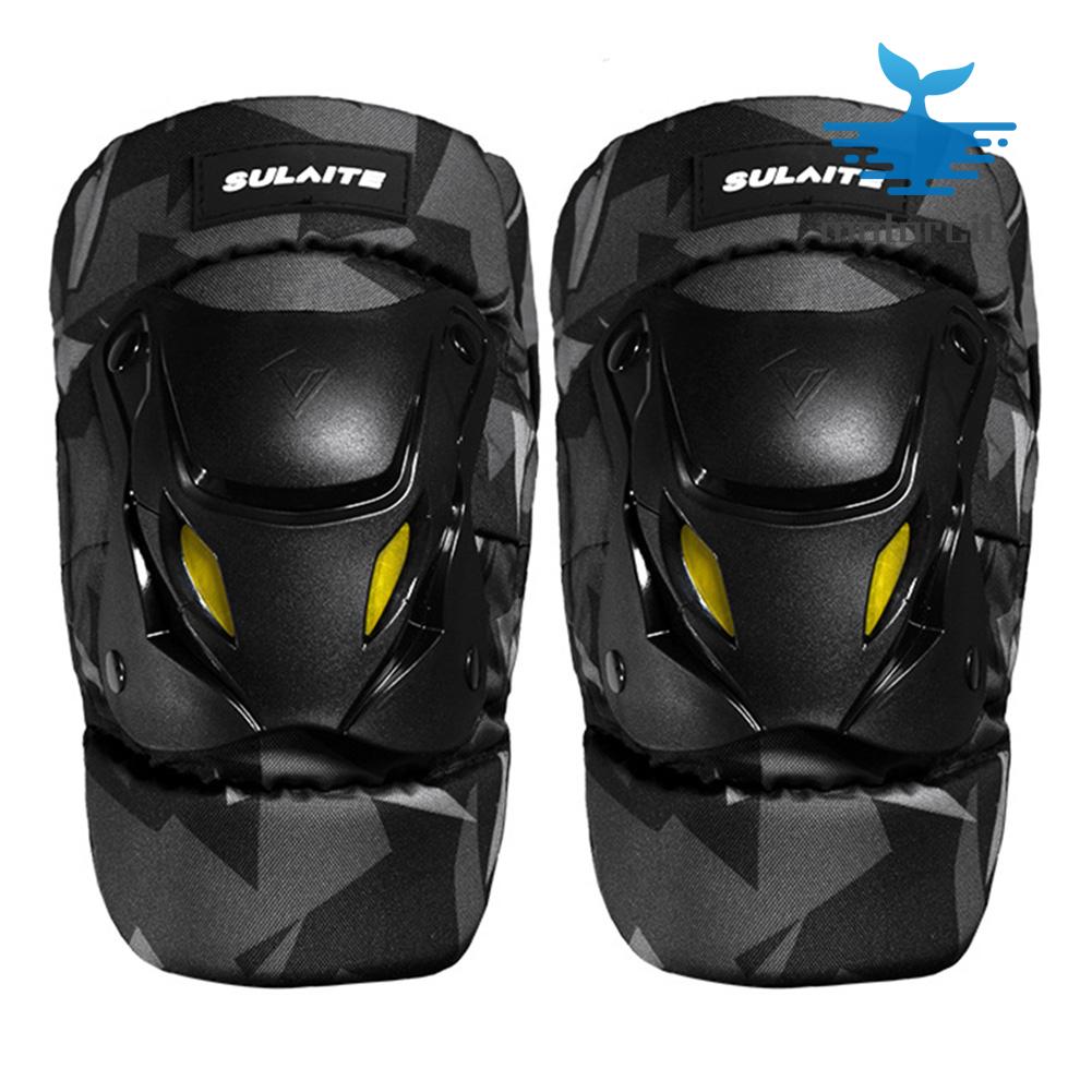SULAITE Winter Motorcycle Elbow Knee Pads Riding Protective Gear Camouflage