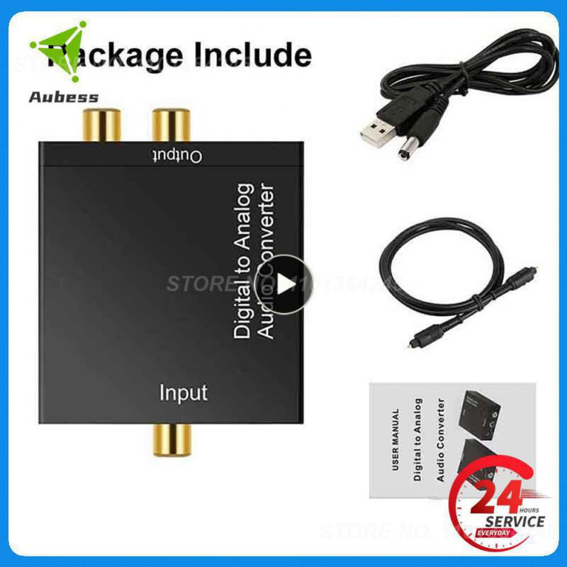 ไฟเบอร์ดิจิตอลเพื่อแปลงเสียงอะนาล็อก Optical Coaxial Toslink ตัวแปลงอนาล็อกดิจิตอล RCA L / R อะแดปเตอร์เสียงสเตอริโอ ราคา 10,753 บาท*ส่งฟรี