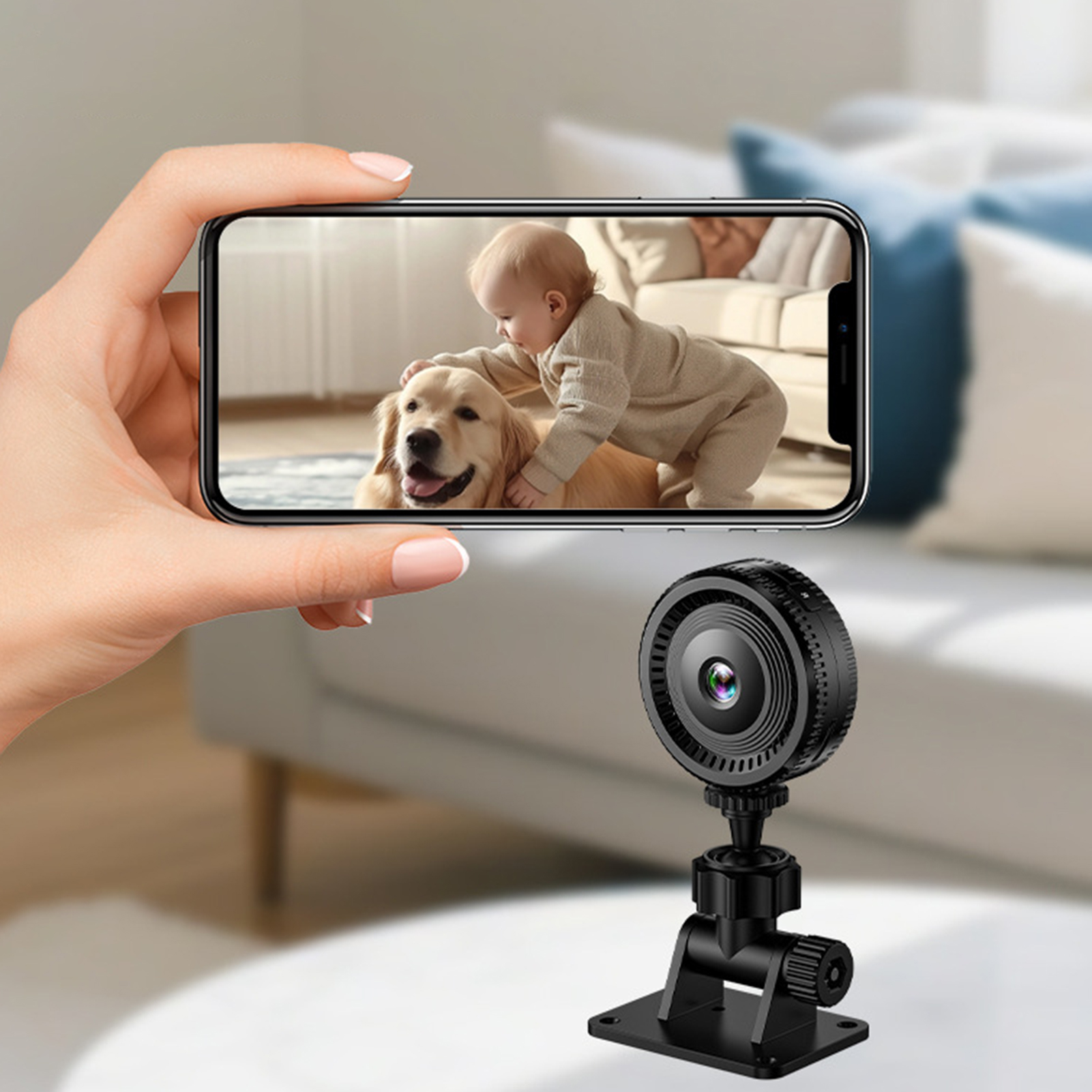 Ngoài trời nhìn trong đêm camera phát hiện chuyển động Camera không dây 1080P Camera không dây không dây Wifi HD với nhìn trong đêm cho an ninh nhà trong nhà/giám sát ngoài trời mini Camera hành động thể thao TOP