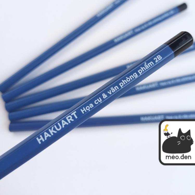 Bút Chì 2B Hakuart Lục giác - Họa cụ & Văn phòng phẩm Hakuart
