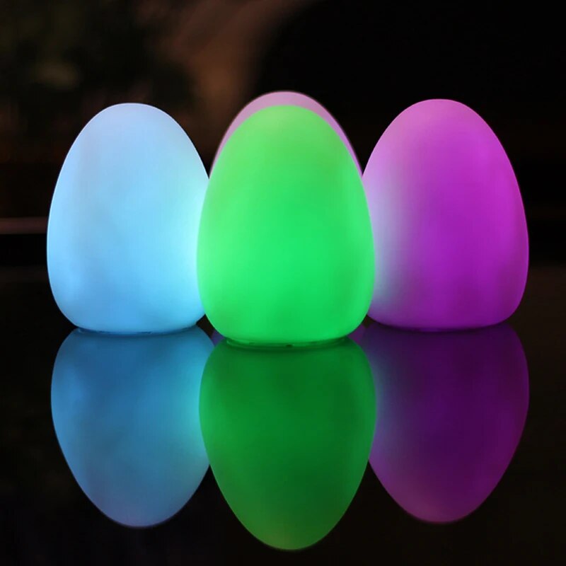 Silicone Touch Sensor LED Night Light For Children Baby Kids 7 Colors 2