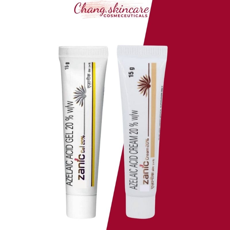 (Chính hãng) Gel Ezanic 20% Azelaic Acid thâm đỏ, thâm nâu 15g