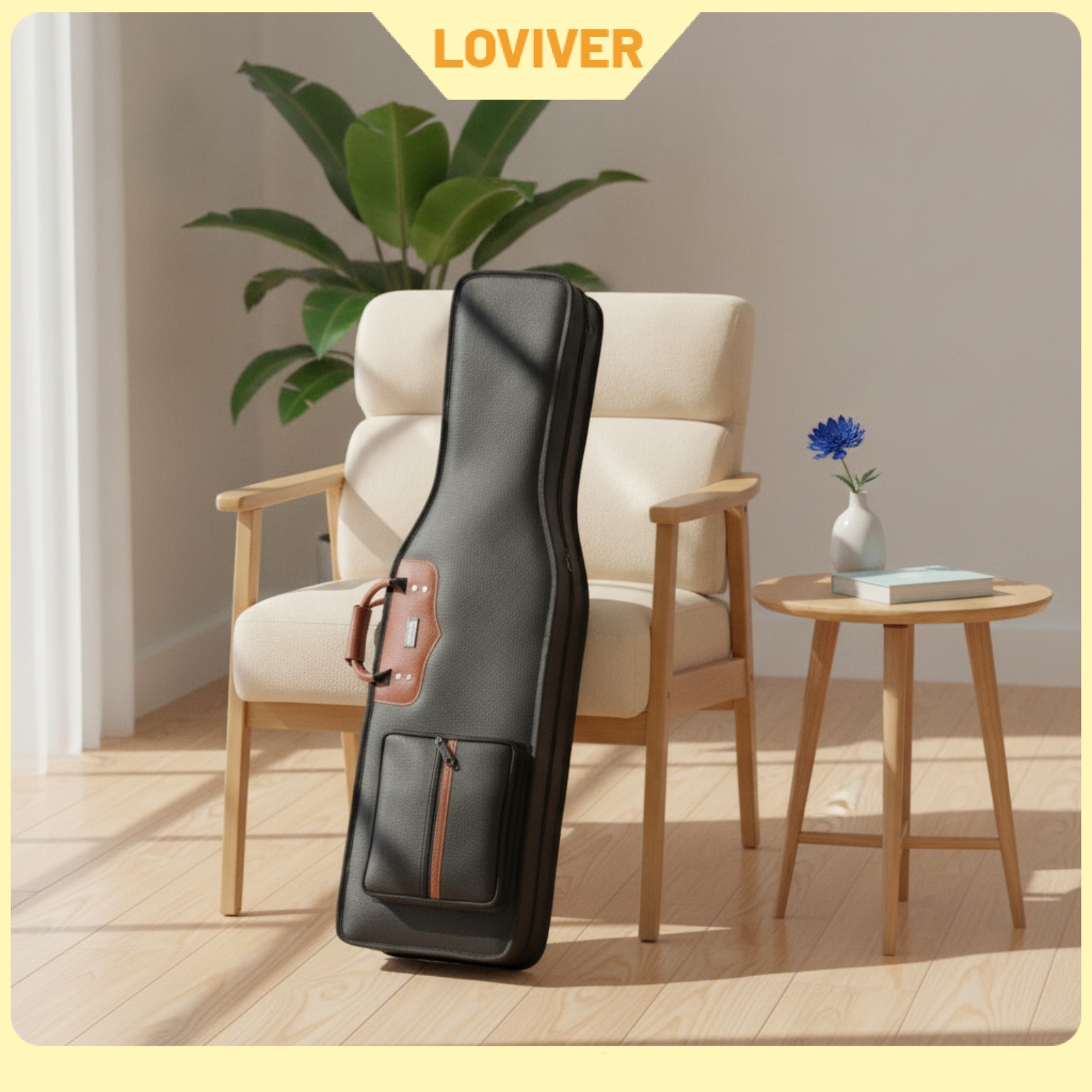 LOVIVER Padded Erhu Carrying Case with Shoulder Strap Portable Double Instrument Case Long-Lasting Erhu Carry Bag Wear Resistant for Performance ราคา 2,933 บาท*ส่งฟรี