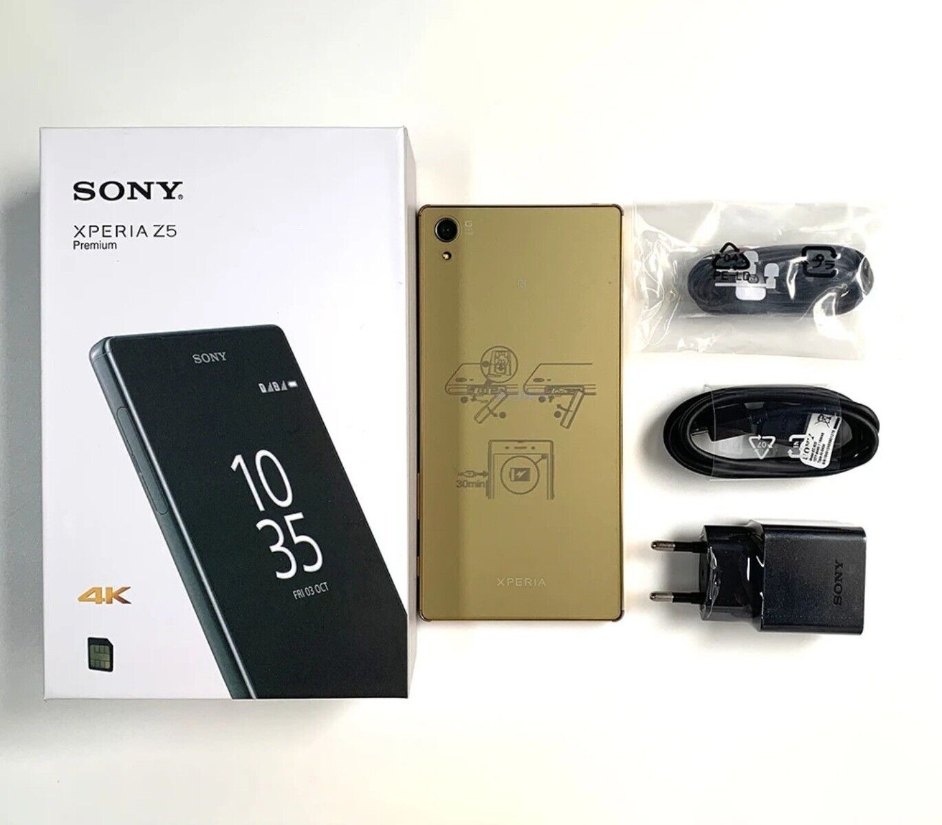 Sony Xperia Z5 Compact E5823 Unlocked Original 4.6' 2GB RAM 32GB ROM 23MP 4G Smartphone ราคา 2,077 บาท*ส่งฟรี