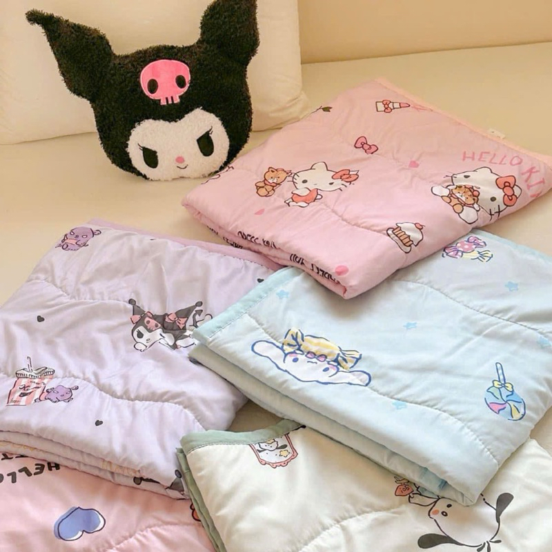 Chăn Trẻ Em Chăn Cotton Đũi Cho Bé Kích Thước 1m1x1m5 Mền Cho Bé Chất Liệu Đũi Cotton Thoáng Mát Mềm Mại
