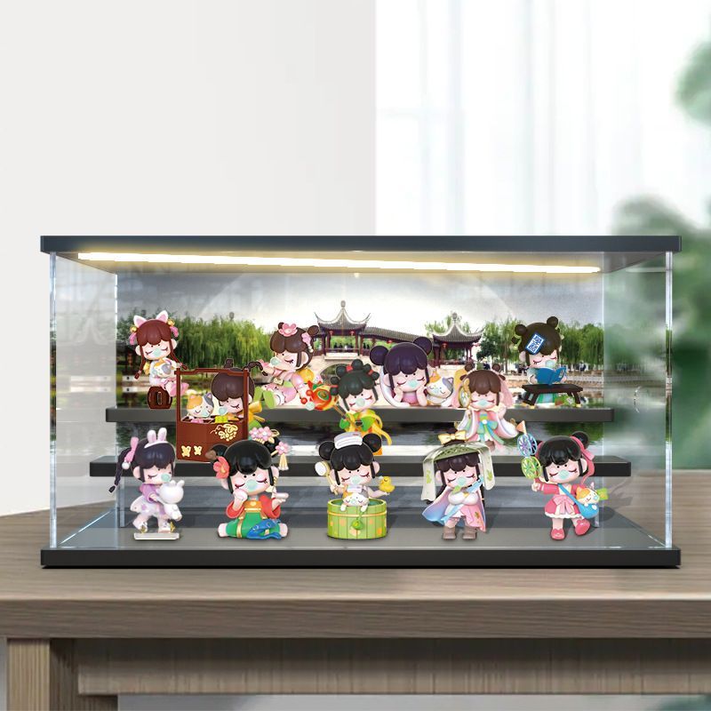 Tủ lưu trữ chống bụi Acrylic thích hợp cho Nanci Nanqian Jinchai: Hộp mù dòng năm