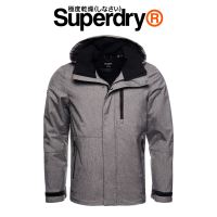 เสื้อกันหนาว Superdry Hurricane Jacket - Grey ของใหม่ ของแท้ พร้อมส่งจากไทย