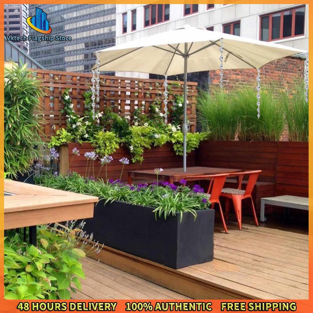 Vktech เครื่องไล่แมลงไฟฟ้ากลางแจ้งพร้อมสปริงสะท้อนแสงและแกนหมุน ช่วยป้องกันนกและแมลงรบกวนในสวนและพื้นที่กลางแจ้ง ราคา 78 บาท*ส่งฟรี