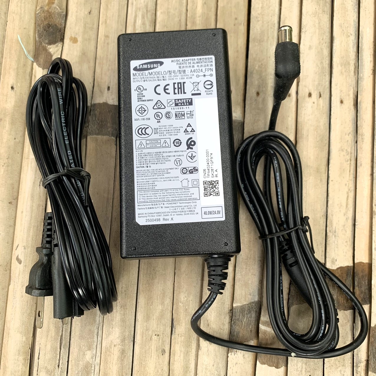 Bộ Adapter Dây Nguồn 24V Cho Loa Samsung Hw-Q600C Bảo Hành 12