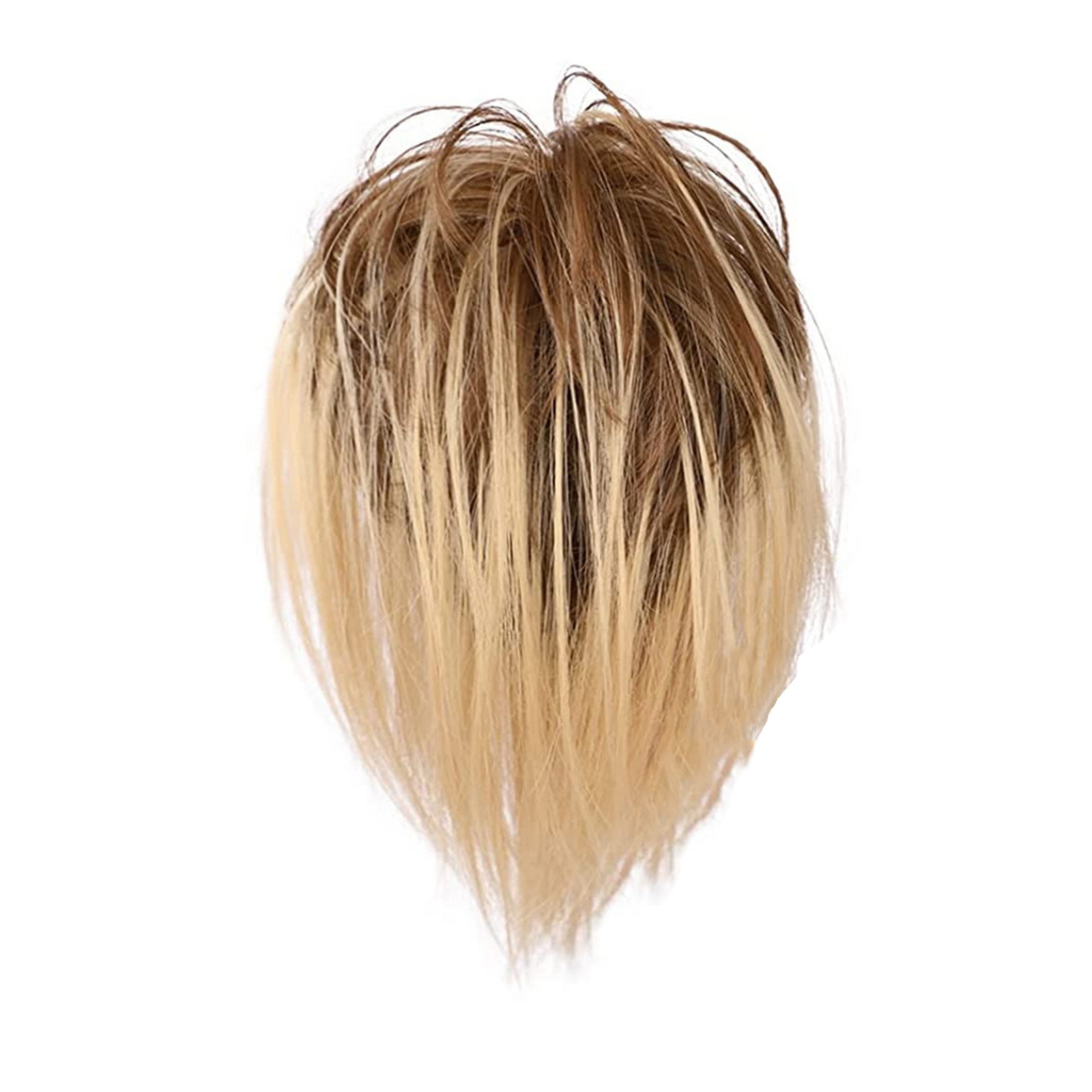 Edmundh Synthetic Hair Bun Fluffy Messy Bun Wig Clip