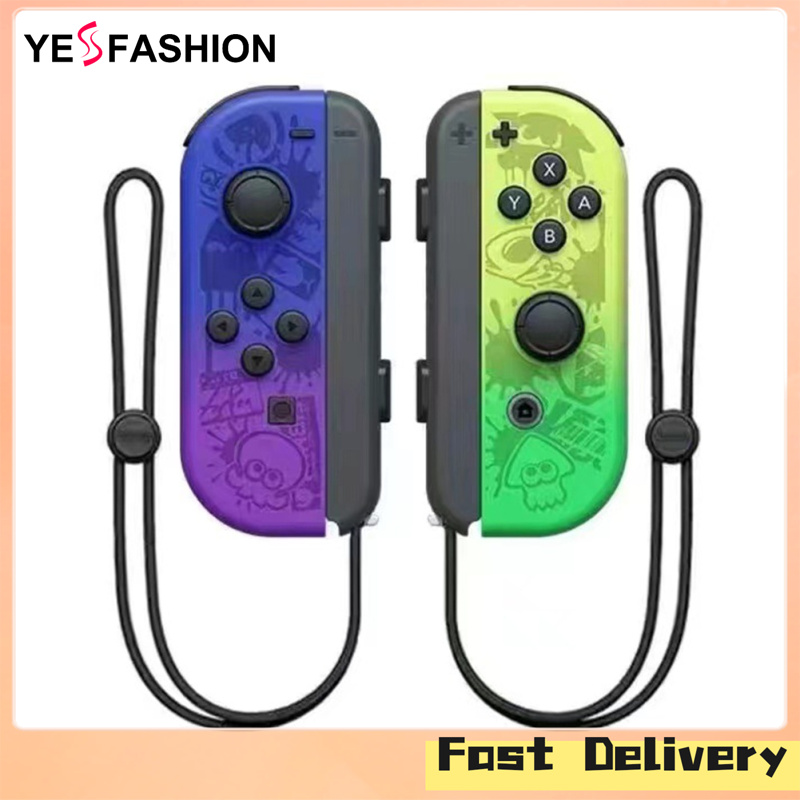 Yesfashion Store IN stock Joypad Wireless Controller Joystick Gamepad Controllers Joy Pads With Straps Compatible For Switch Game Controllers ราคา 944 บาท*ส่งฟรี